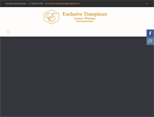 Tablet Screenshot of exclusivetimepieces.net